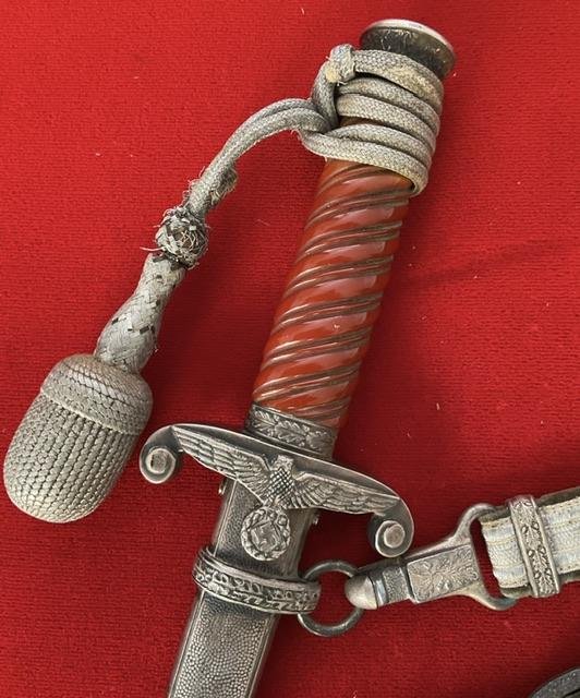 Full rig WKC army dagger with slant grip. — image 2