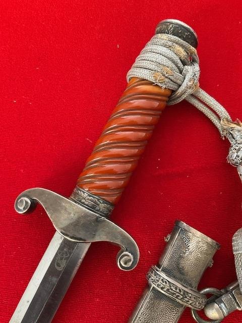 Full rig WKC army dagger with slant grip. — image 7