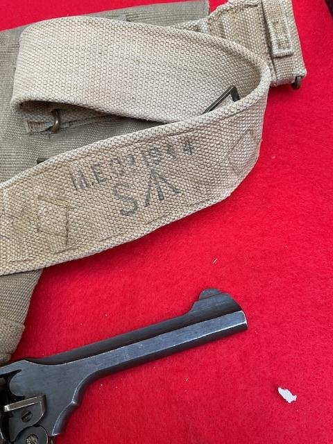 Webley Mark IV .38 and holster — image 5