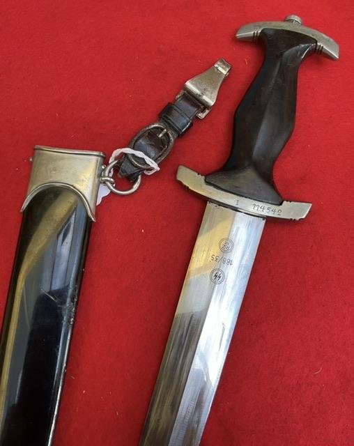 SS Man's Dagger with research — image 8