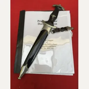 SS Man's Dagger with research