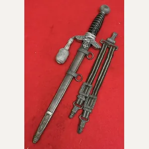 Black Handled Luftwaffe Dagger by Klass