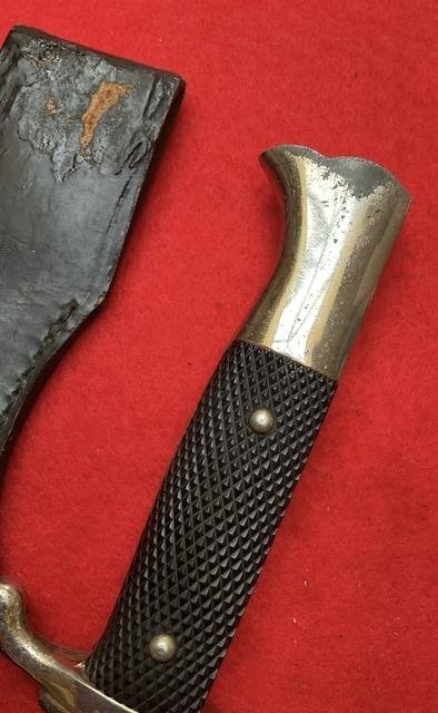 German saw back fire bayonet. — image 8