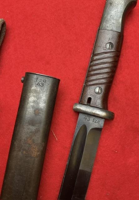 Matching number K98 with Rare Luftwaffe Frog — image 3