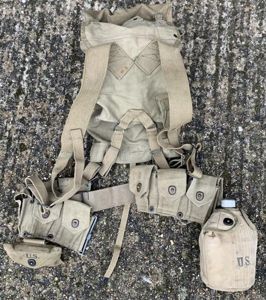 US WW2 Webbing Set GI