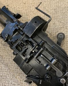 Rare deactivated Belt Fed Madsen MG