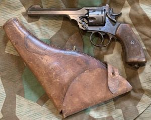 Deactivated Named WW1 Officer's Webley MK VI
