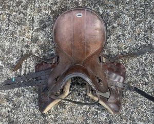 WW2 German Wehrmacht Cavalry Saddle