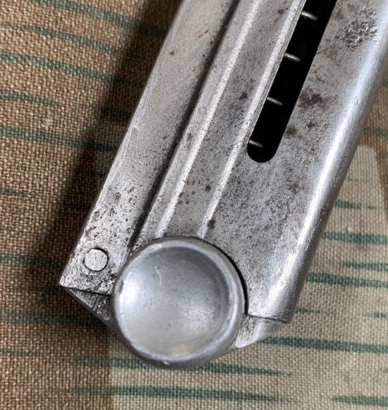 Rare police marked Luger magazine — image 2