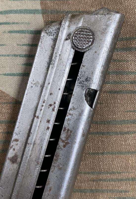Rare police marked Luger magazine — image 3