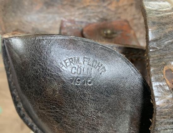 WW1 1915 Artillery Luger Holster Stock — image 7