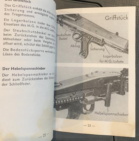 Rare original MG42 manual — image 6