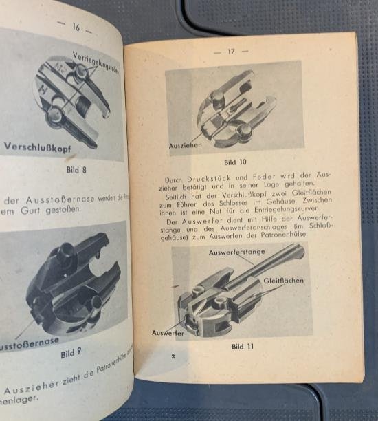 Rare Original MG42 Manual — image 5