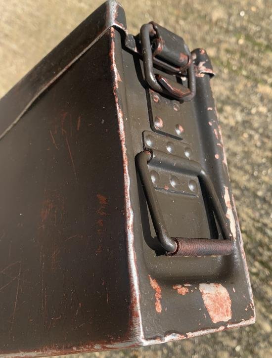 WW2 German Aluminium MG34 Ammunition Box — image 6