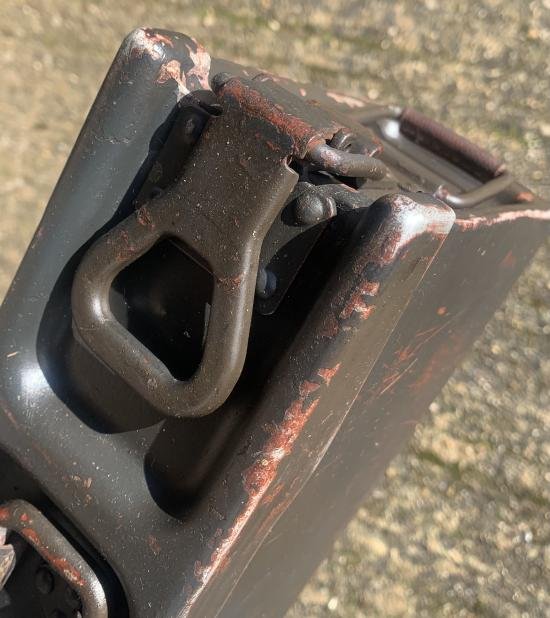 WW2 German Aluminium MG34 Ammunition Box — image 7