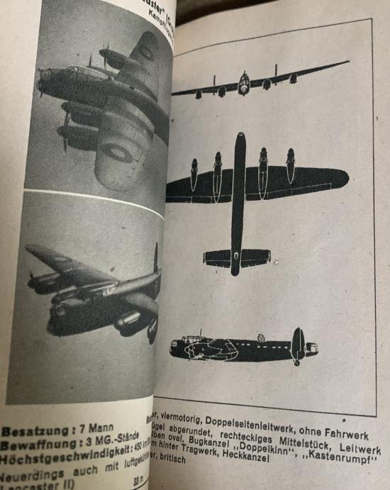Rare German WW2 Aircraft Recognition Book — image 8