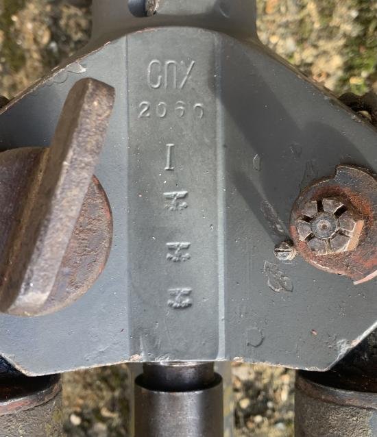 WW2 MG34/42 Dreibein Alloy AA Tripod — image 4