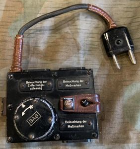 WW2 German Optical Cable Junction Box Dimmer Switch