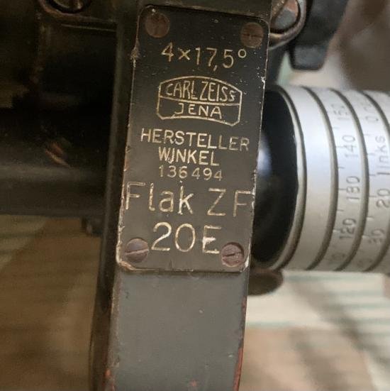 Rare Boxed WW2 German Carl Zeiss ZF20 88mm Gunsight — image 6
