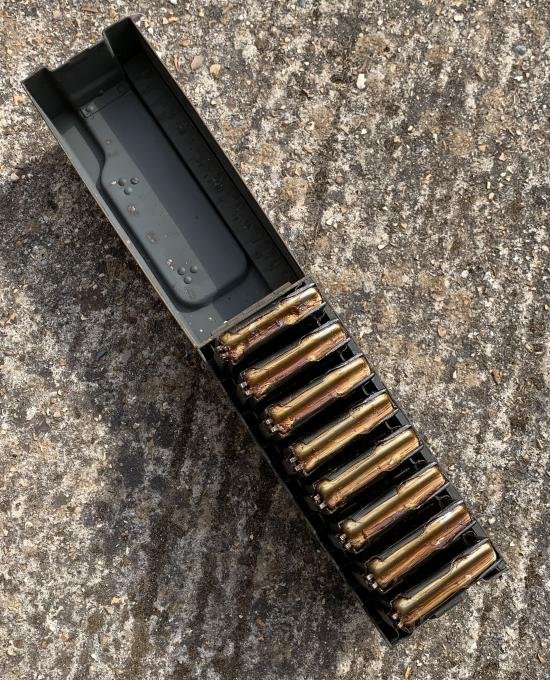 Camo MG13 magazine box complete — image 3