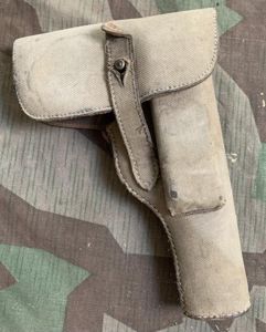 Rare WW1 British Canvas Auto Colt Pistol Holster