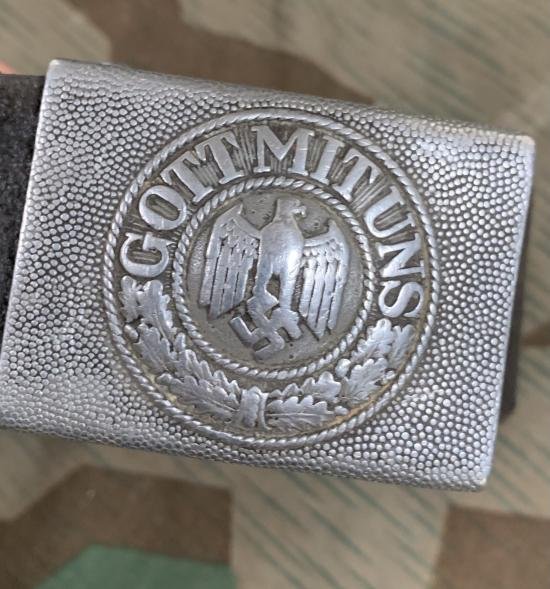 WW2 German Heer Army Belt and Buckle — image 4