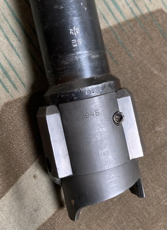 Deactivated MG34 Machine Gun Barrel — image 2