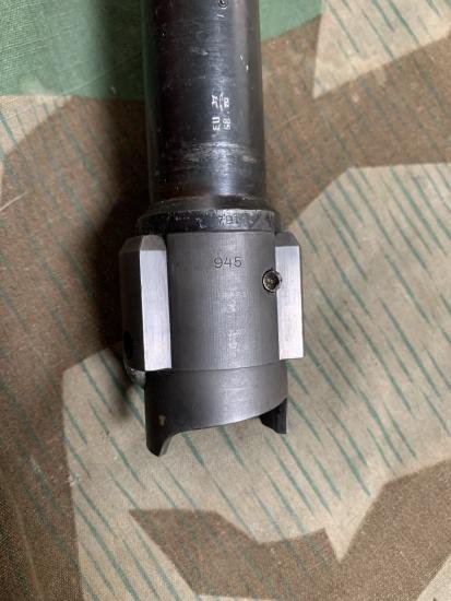 Deactivated MG34 Machine Gun Barrel — image 5