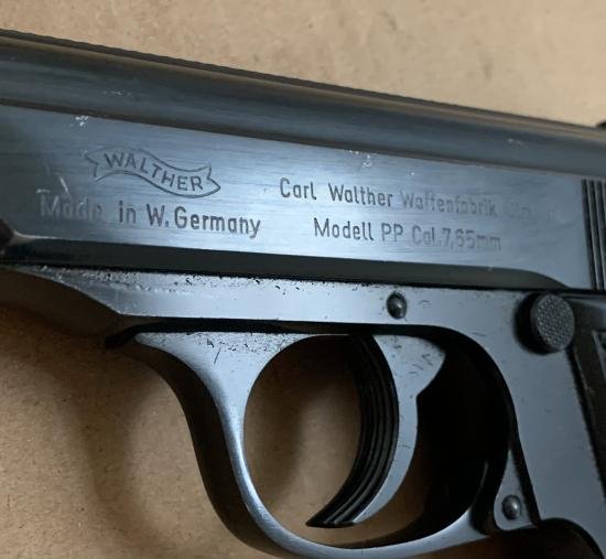 Deactivated Post War Walther PP — image 3