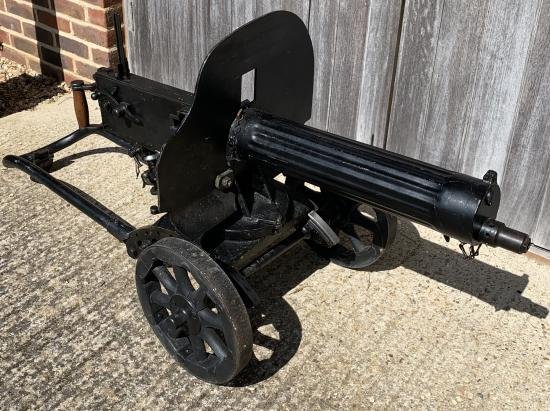 Deactivated WW2 Russian Maxim 1910 HMG — image 2
