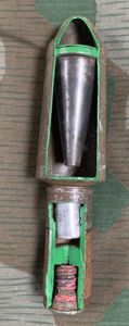 Sectionalised WW2 German Anti-tank rifle grenade