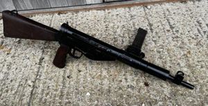 Deactivated WW2 British Sten MK V SMG