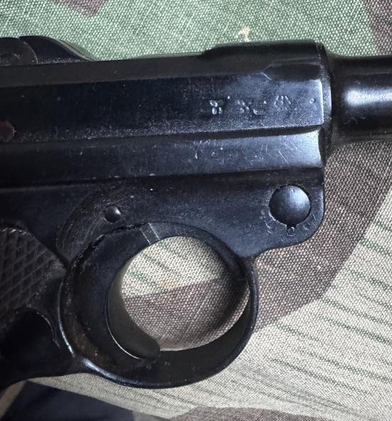 Deactivated 1938 S/42 Luger P.08 Pistol — image 4