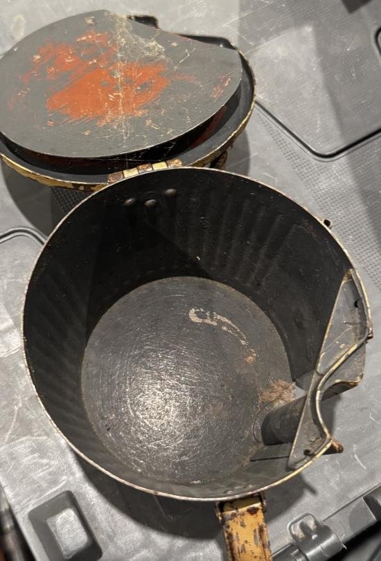 Original Tan Overpaint MG34/42 Gurttrommel Drum — image 6