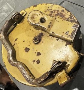 Original Tan Overpaint MG34/42 Gurttrommel Drum