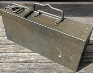 Brown Camouflage WW2 German MG Box