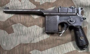 Deactivated Mauser Schnellfeuer M712 Pistol