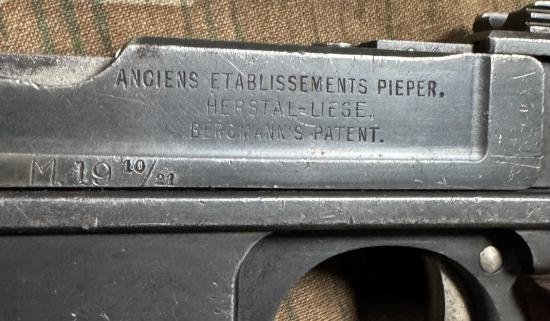 Rare Bergmann Pistol — image 2