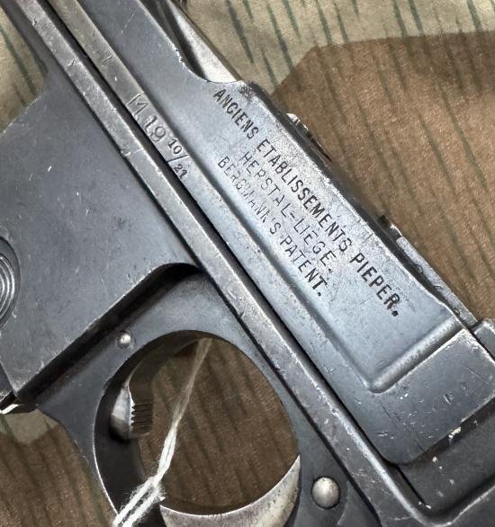 Rare Bergmann Pistol — image 4