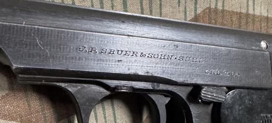Deactivated WW2 German Sauer 38 Pistol — image 2
