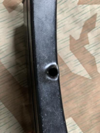 Bren Gun Magazine with bullet hole — image 2
