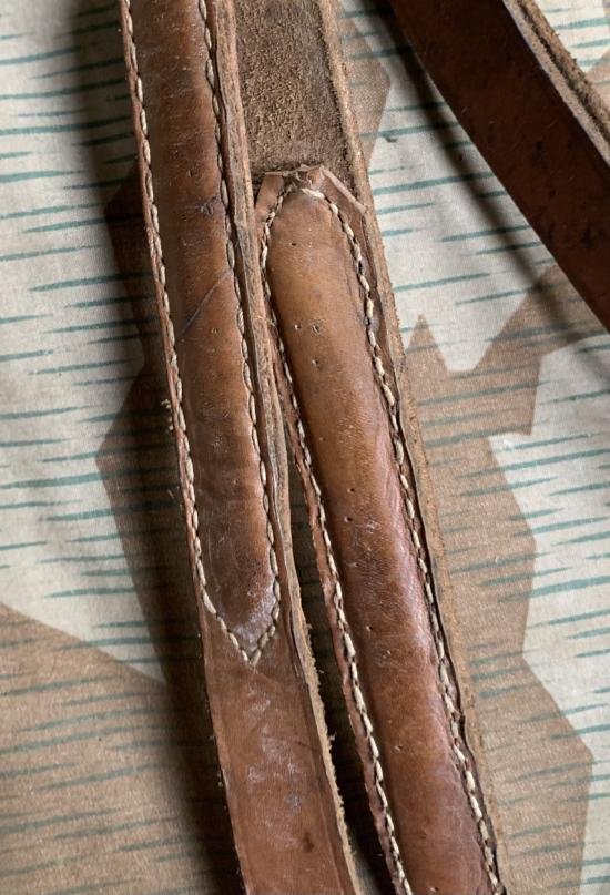 Rare Un-issued MG34/42 Leather Sling — image 3