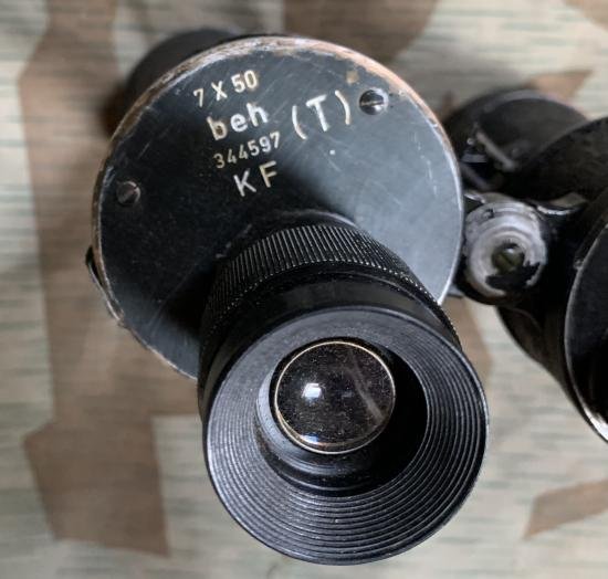 WE2 German Kriegsmarine beh Leitz Binoculars — image 3