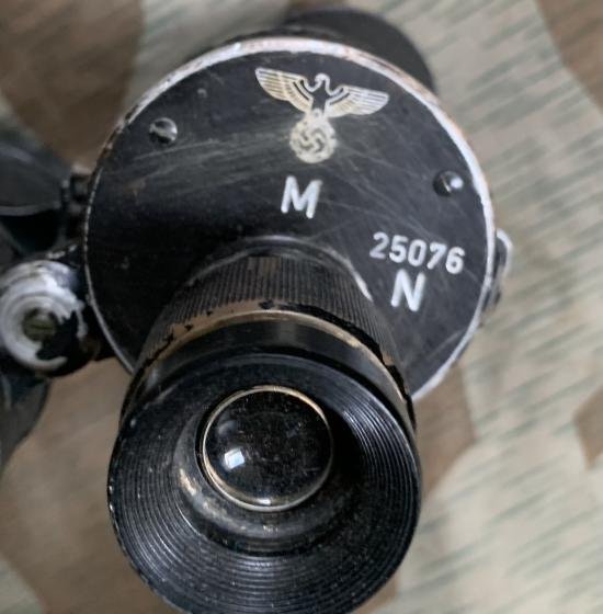 WE2 German Kriegsmarine beh Leitz Binoculars — image 4
