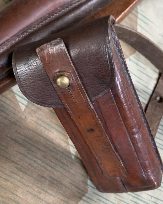 WW1 Artillery Luger Holster Stock Rig Set — image 4