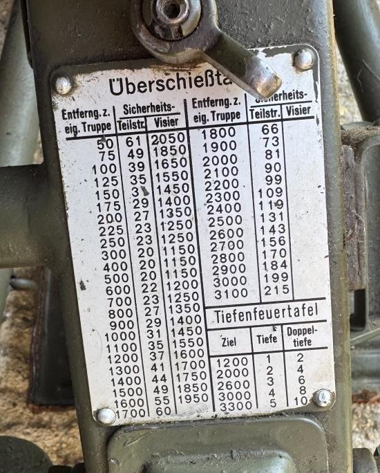 WW2 German 1942 MG34 Lafette Tripod Mount — image 3