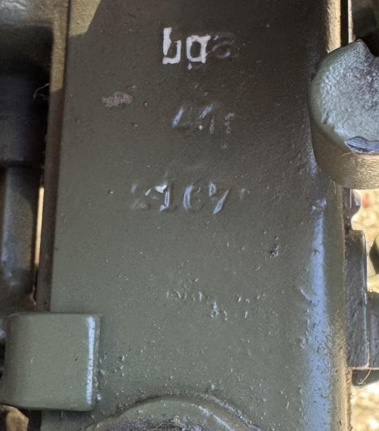WW2 German 1942 MG34 Lafette Tripod Mount — image 4