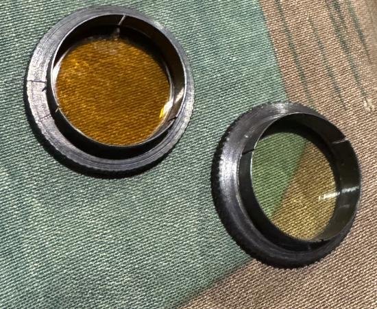 WW2 German MG34/42 MGZ40 Optical Sight Lens Set — image 3