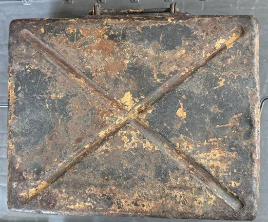 German 5cm Mortar Round Box with dummy rounds — image 4