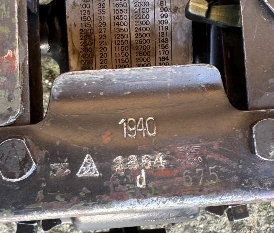 WW2 German MG34 1940 Lafette Tripod Mount — image 2